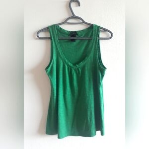 Vintage Tank Top, Kelly Green, Altered. S-M.